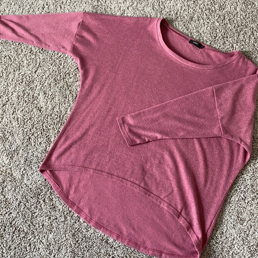 Oversized Baggy Off-Shoulder Batwing Sleeve Top